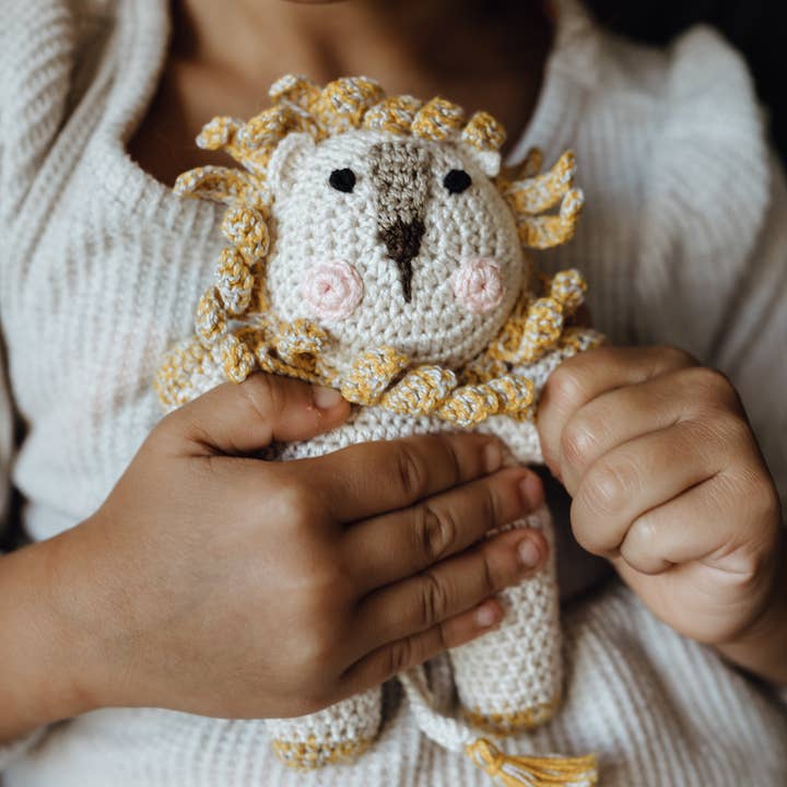 Crochet Lion Toy