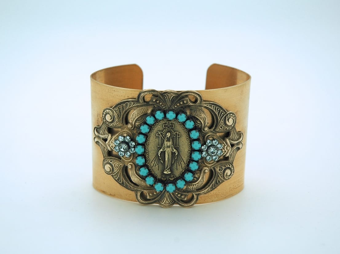 Contreras Designs Vintage Swarovski Crystal Cuff Bracelet - Little Miss Muffin Children & Home