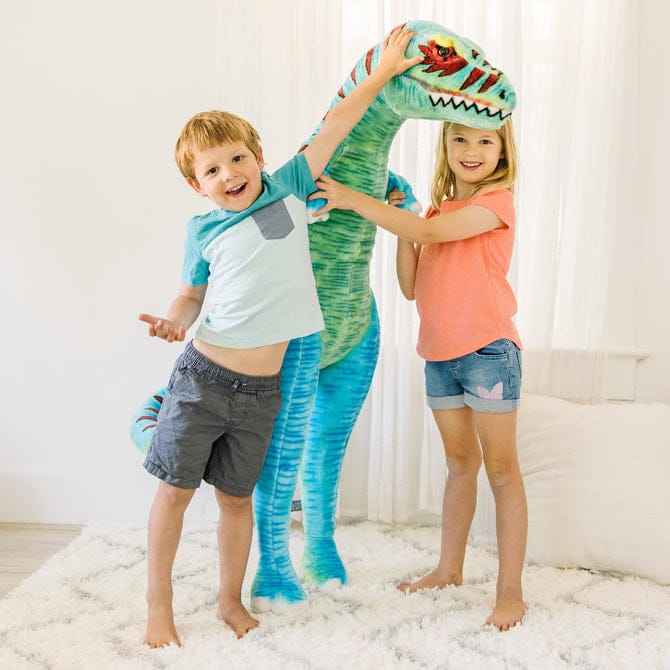 Melissa & Doug T-Rex Giant Lifelike Plush Stuffed Animal - Little Miss Muffin Children & Home