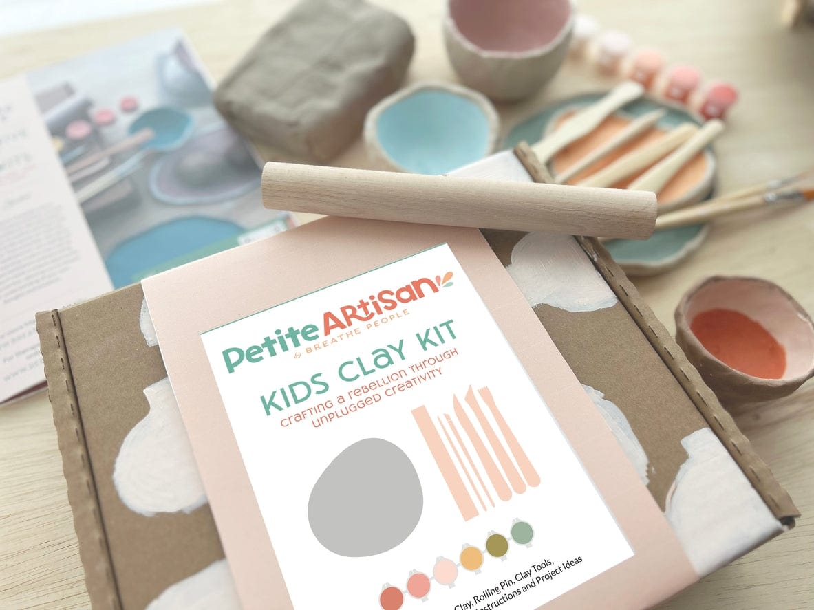 Breathe People Breathe People Kids Clay Kit- Nurturing Creativity Beyond the Screen - Little Miss Muffin Children & Home