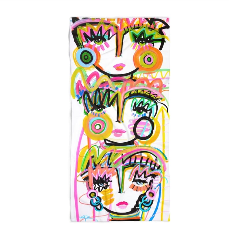 Sun, Salt & Sass Beach Towel