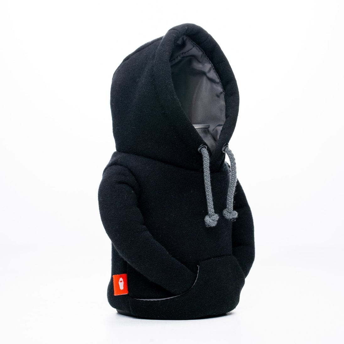 Puffin Drinkwear The Hoodie Insulated Beverage Sleeve, Black & Pewter - Little Miss Muffin Children & Home