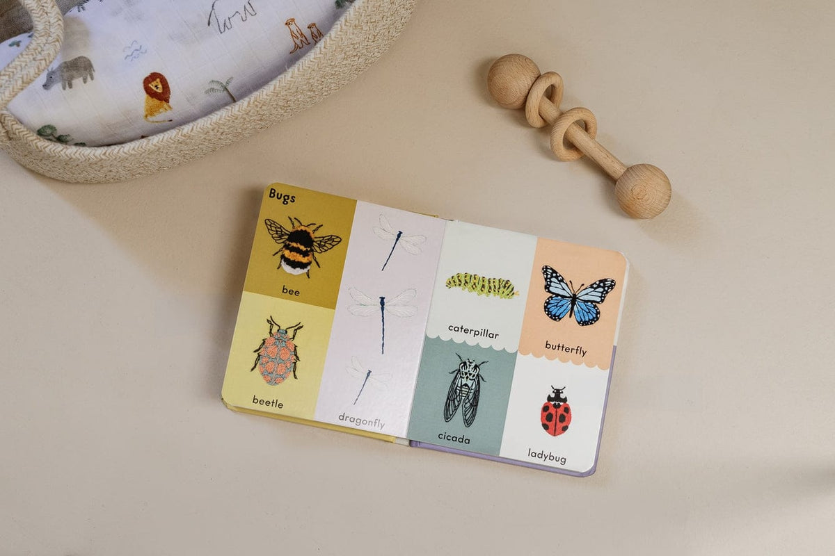Paige Tate & Co First Words with Cute Embroidered Friends - Little Miss Muffin Children & Home