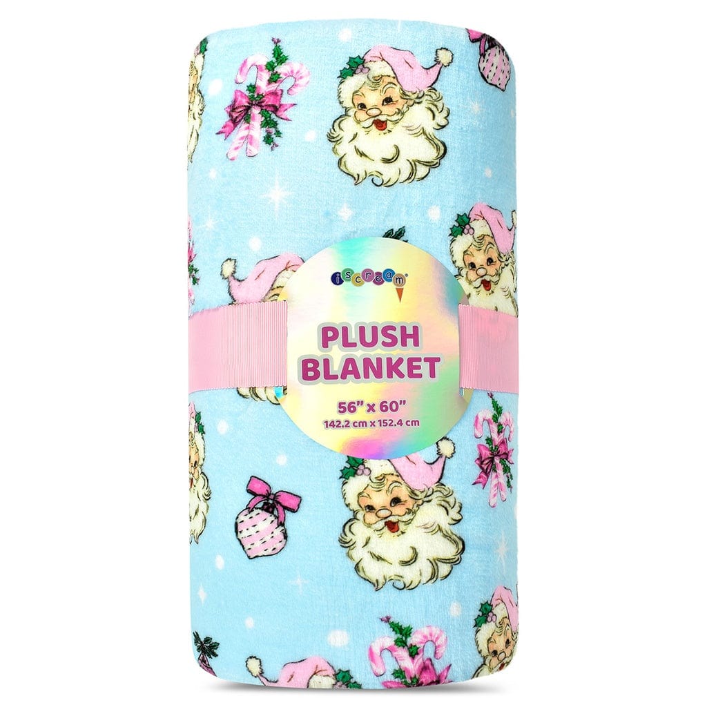 iScream iScream Santa's Favorite Plush Blanket - Little Miss Muffin Children & Home