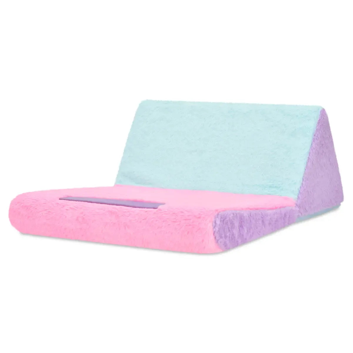 Hearts Color Block Tablet Pillow
