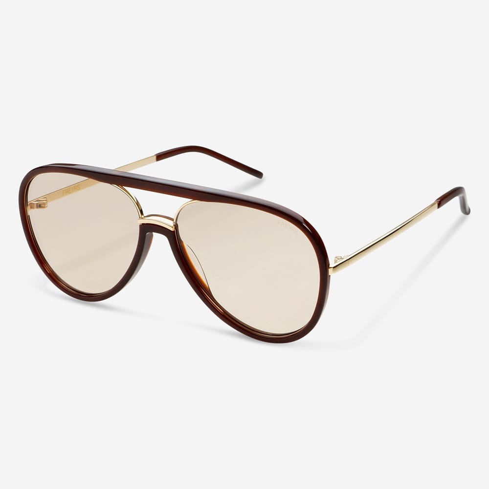 Freyrs Eyewear Shay Unisex Aviator Sunglasses Chocolate - Little Miss Muffin Children & Home