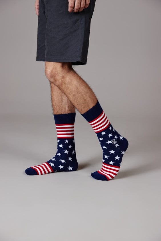 Bonfolk USA Stars and Stripes Cotton Socks - Little Miss Muffin Children & Home