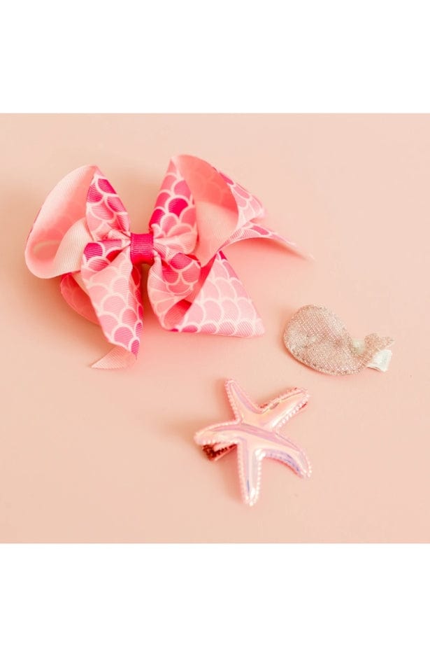 Bows Arts Bows Arts HSTC10 Holographic Starfish Clip - Little Miss Muffin Children & Home