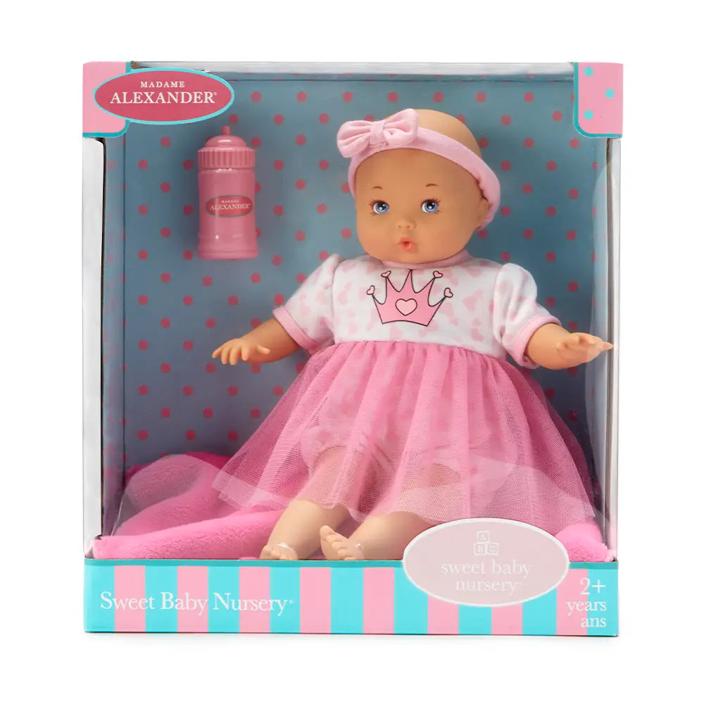 Madame Alexander 12" Sweet Baby Nursery Little Love Princess Doll - Little Miss Muffin Children & Home