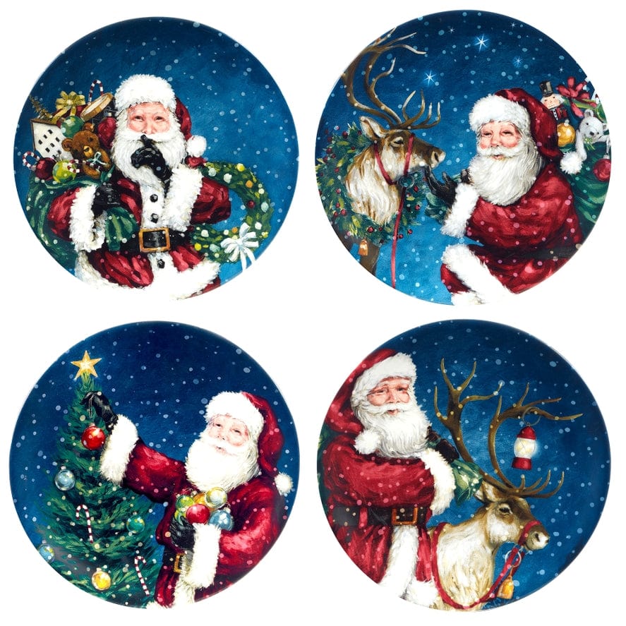 Certified International Certified International Santa's Secret Christmas 9" Dessert Plate - Little Miss Muffin Children & Home