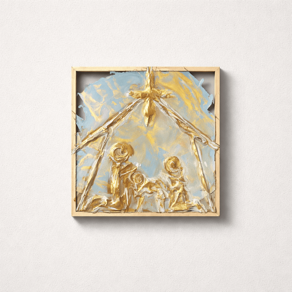 Lisa Devlin Designs Acrylic Block 3x3 Manger - Little Miss Muffin Children & Home