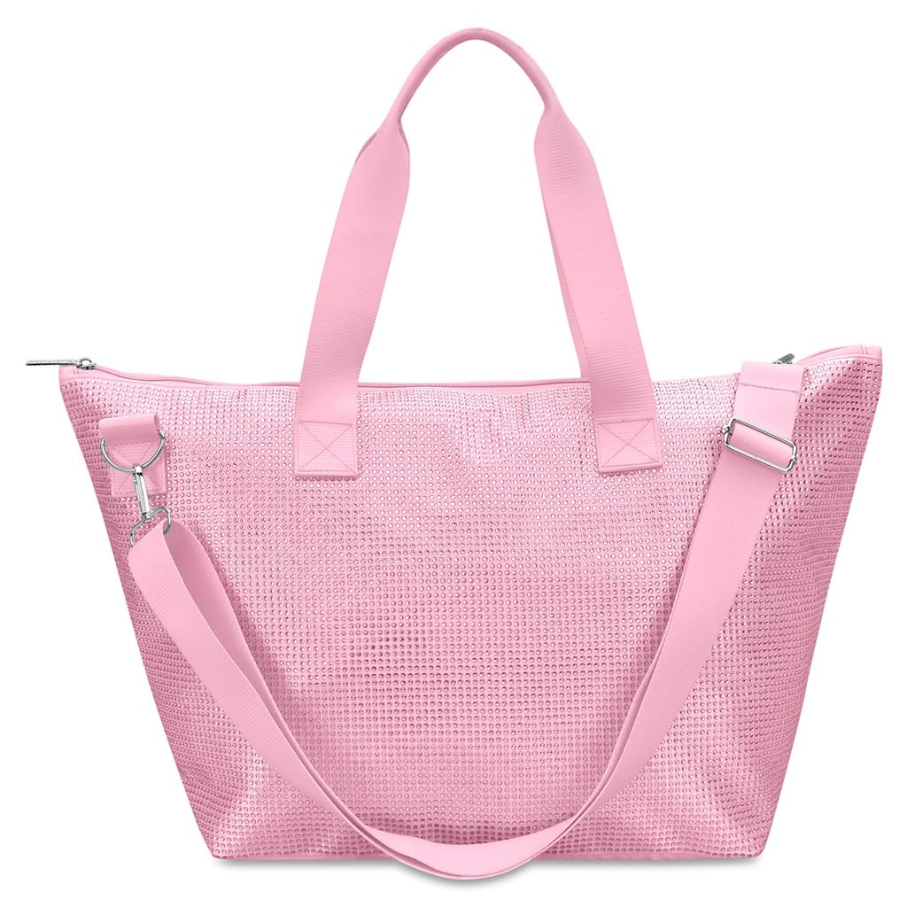 iScream Pink Rhinestone Overnight Bag - Little Miss Muffin Children & Home
