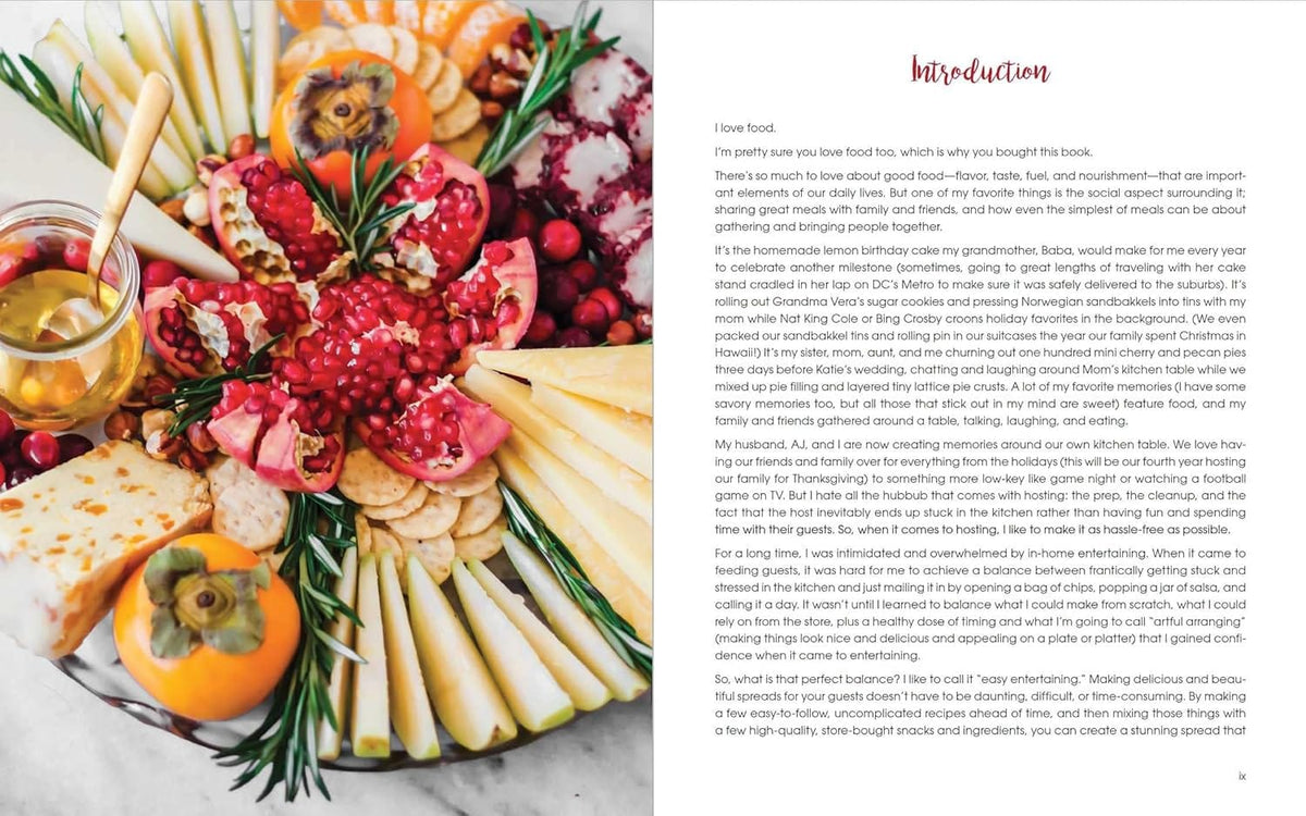 Simon & Schuster Stunning Spreads: Easy Entertaining with Cheese, Charcuterie, Fondue & Other Shared Fare - Little Miss Muffin Children & Home