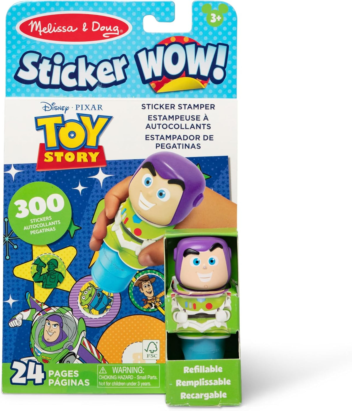 Sticker WOW! Activity Pad & Sticker Stamper Buzz Lightyear