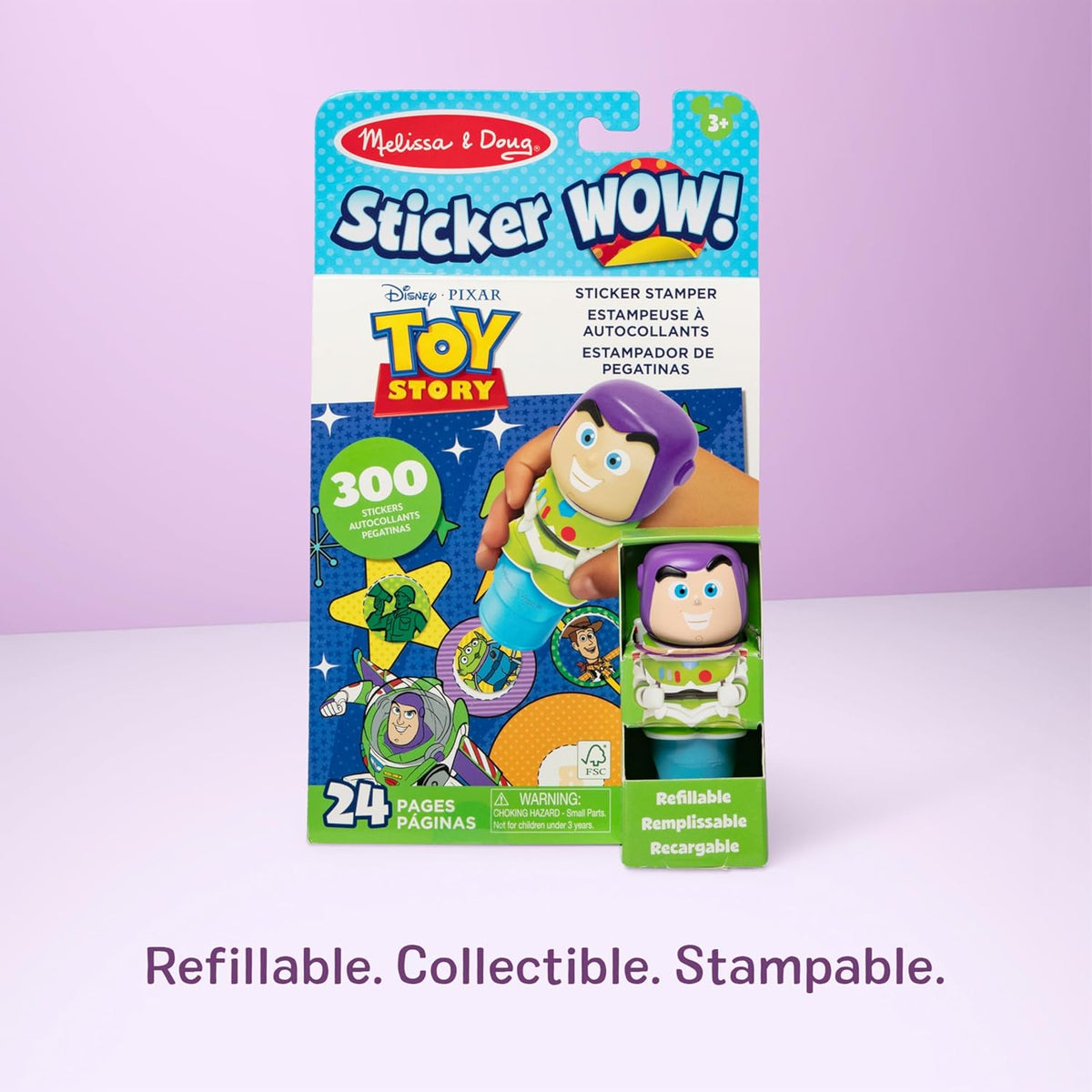 Sticker WOW! Activity Pad & Sticker Stamper Buzz Lightyear