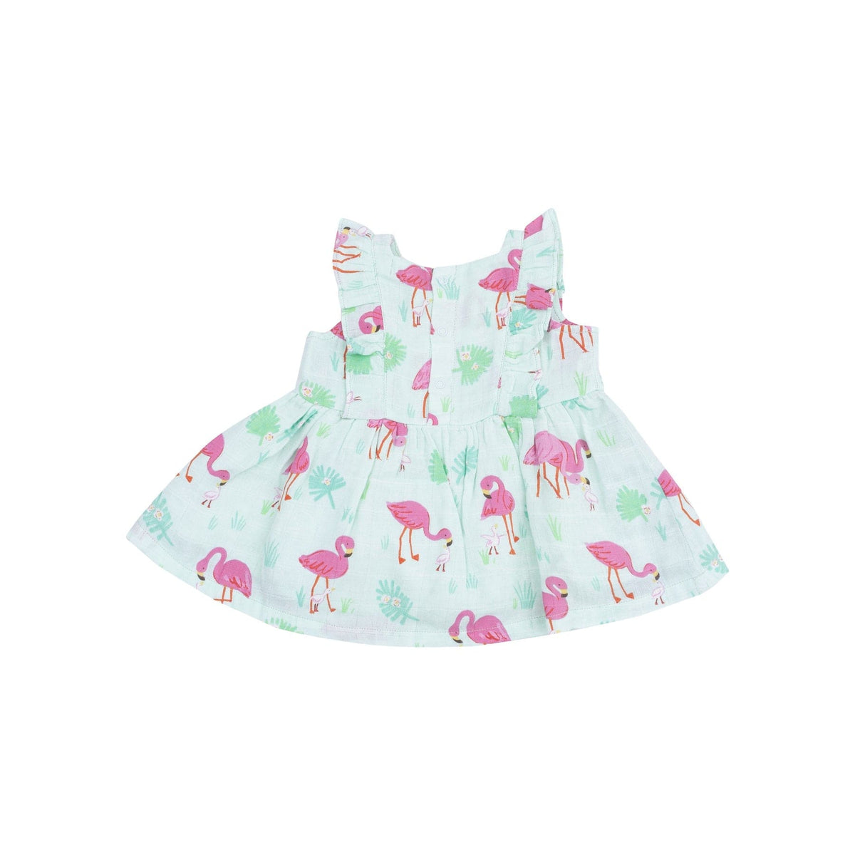 Angel Dear Angel Dear Flamingos Square Neck Ruffle Tank And Short - Little Miss Muffin Children & Home