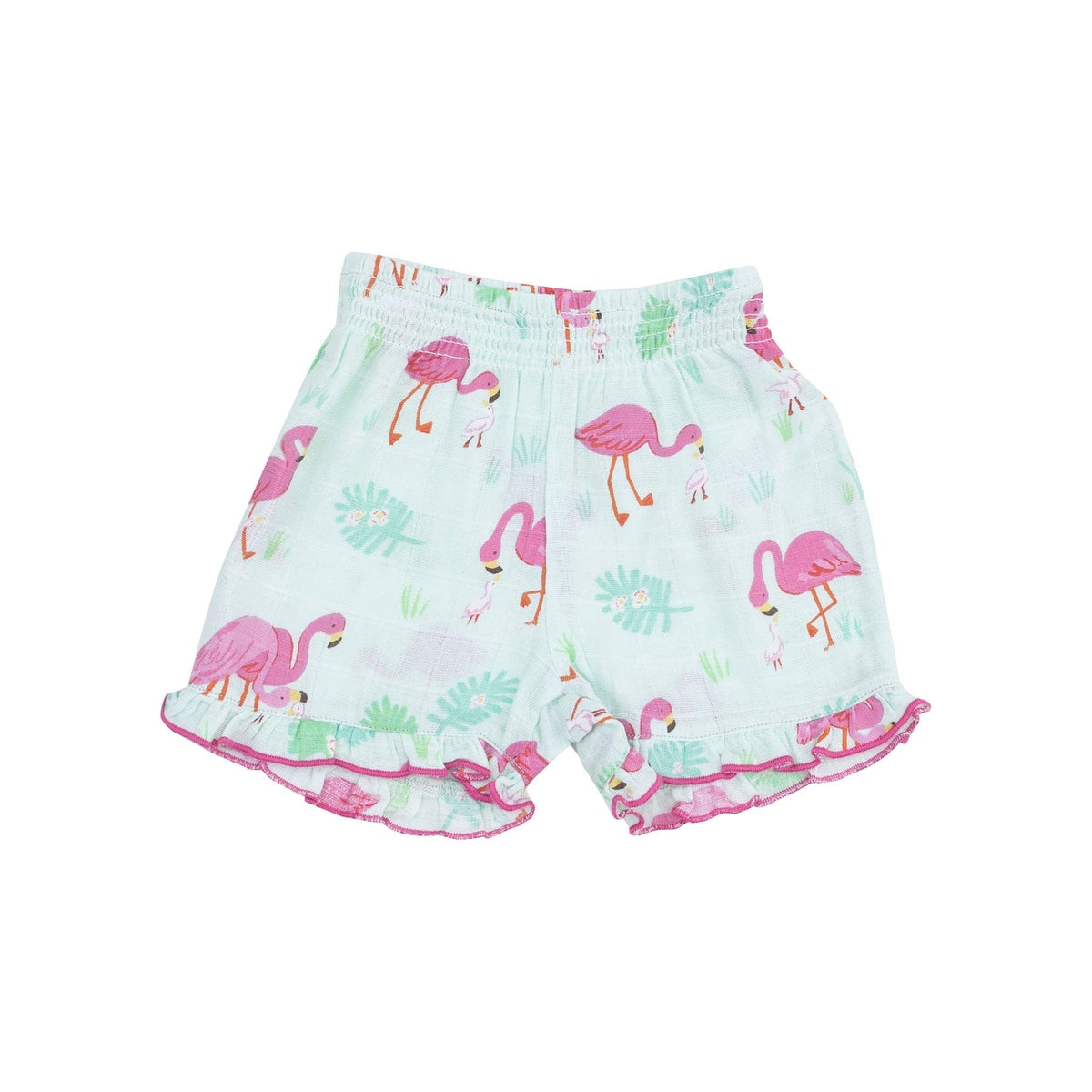 Angel Dear Angel Dear Flamingos Square Neck Ruffle Tank And Short - Little Miss Muffin Children & Home