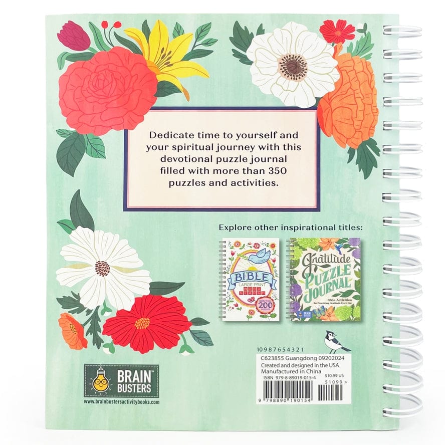 Cottage Door Press Devotional Puzzle Journal Religious GOD Puzzle Gift Book - Little Miss Muffin Children & Home