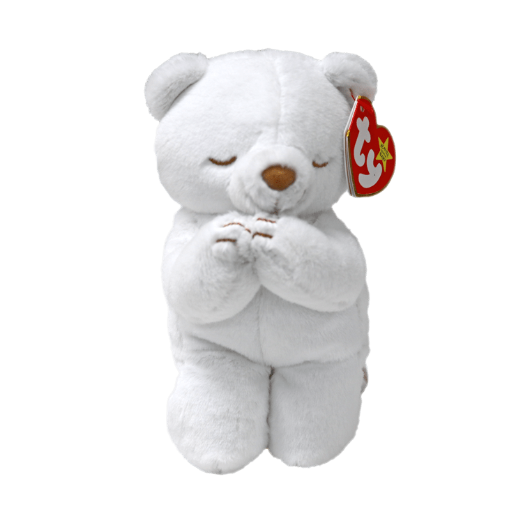 Ty Inc Ty Inc Beanie Baby Hope II the Praying Bear 30th Anniversary - Little Miss Muffin Children & Home