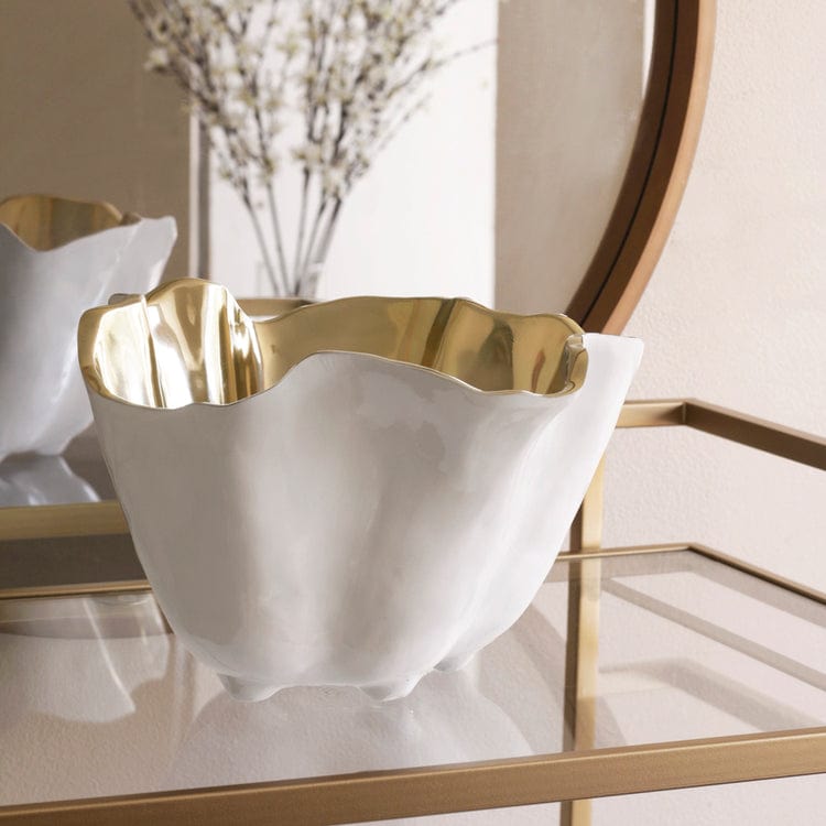 Beatriz Ball Beatriz Ball Thanni White & Gold Ice Bucket - Little Miss Muffin Children & Home