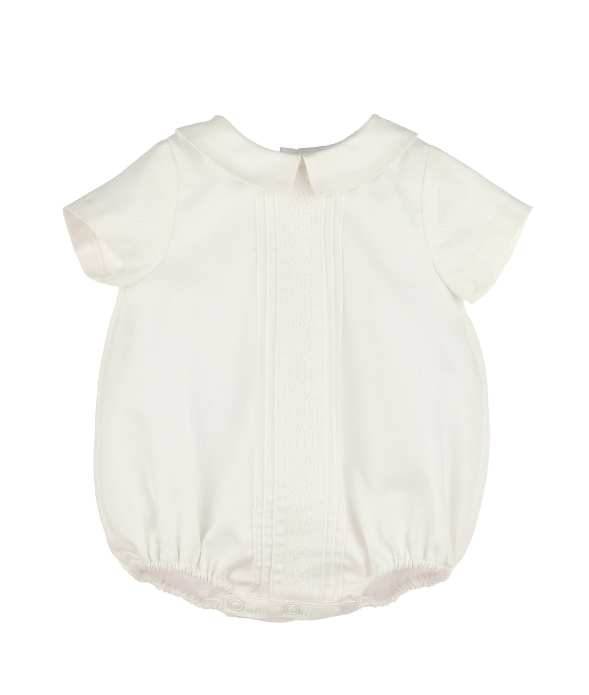 Casero & Associates Casero & Associates Pintucks Boy Bubble, Ivory - Little Miss Muffin Children & Home