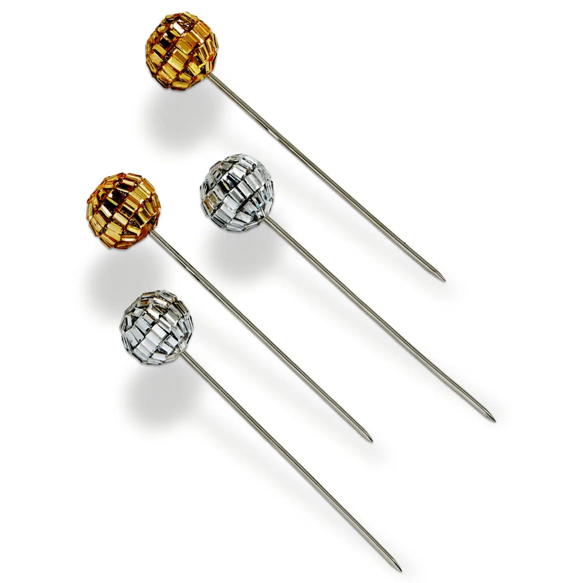 Disco Ball Set of 4 Cocktail Pick