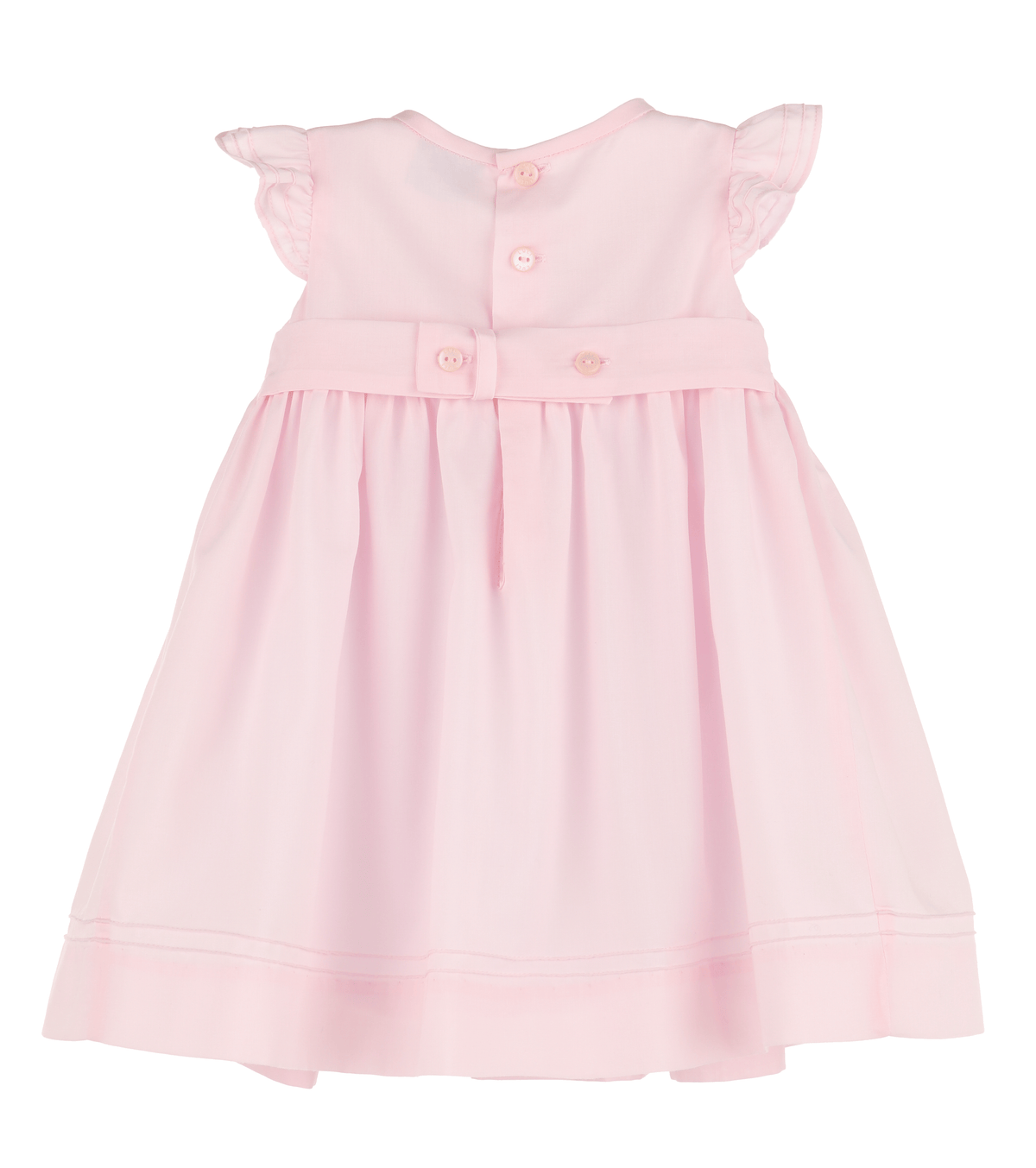Casero & Associates Casero & Associates Color Combo Smock Dress, Pink - Little Miss Muffin Children & Home