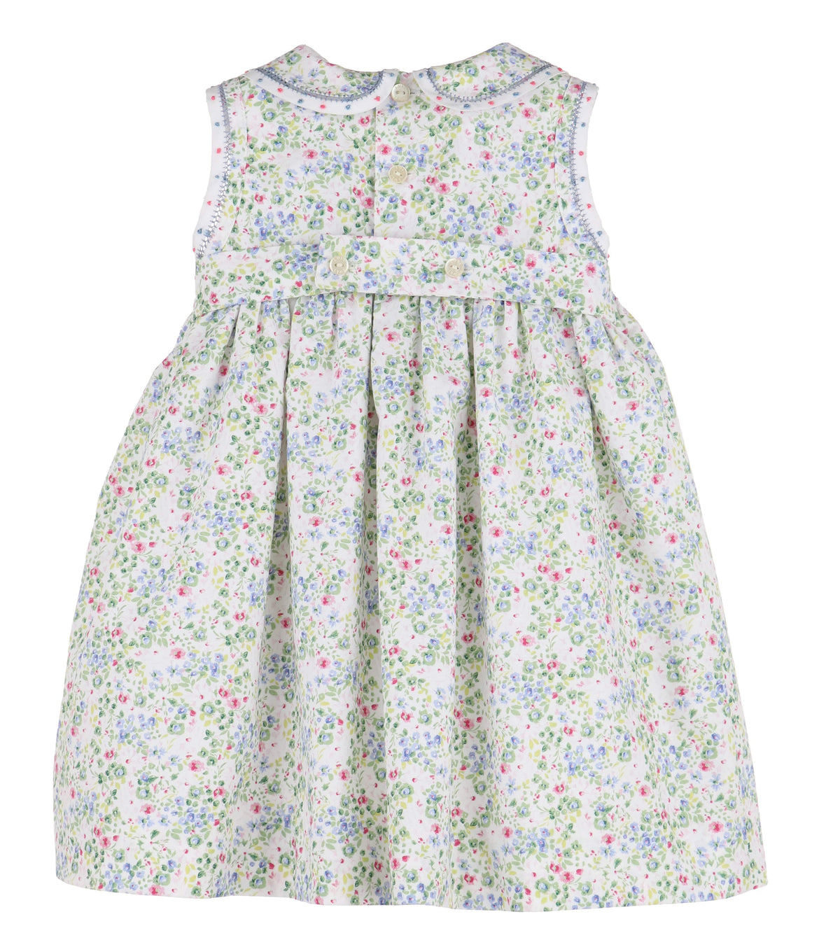 Casero & Associates Casero & Associates Berry Bouquet Smock Dress, Lilac - Little Miss Muffin Children & Home
