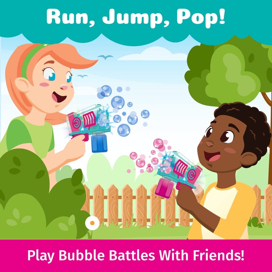 South Beach Bubbles PoppinColorz Cozmic Color Bubble Blaster - Little Miss Muffin Children & Home