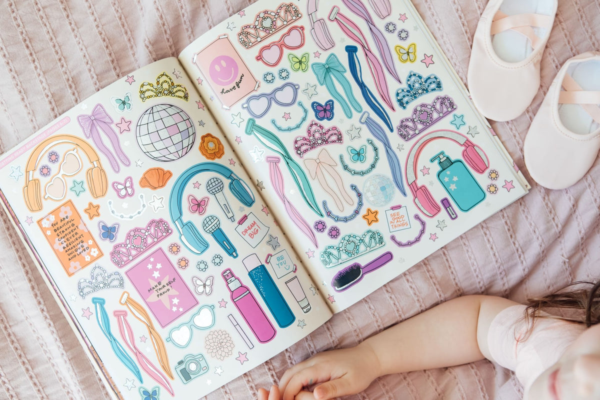 Paige Tate & Co My Sticker Storybook: Dance Recital (500+ Reusable Stickers) - Little Miss Muffin Children & Home