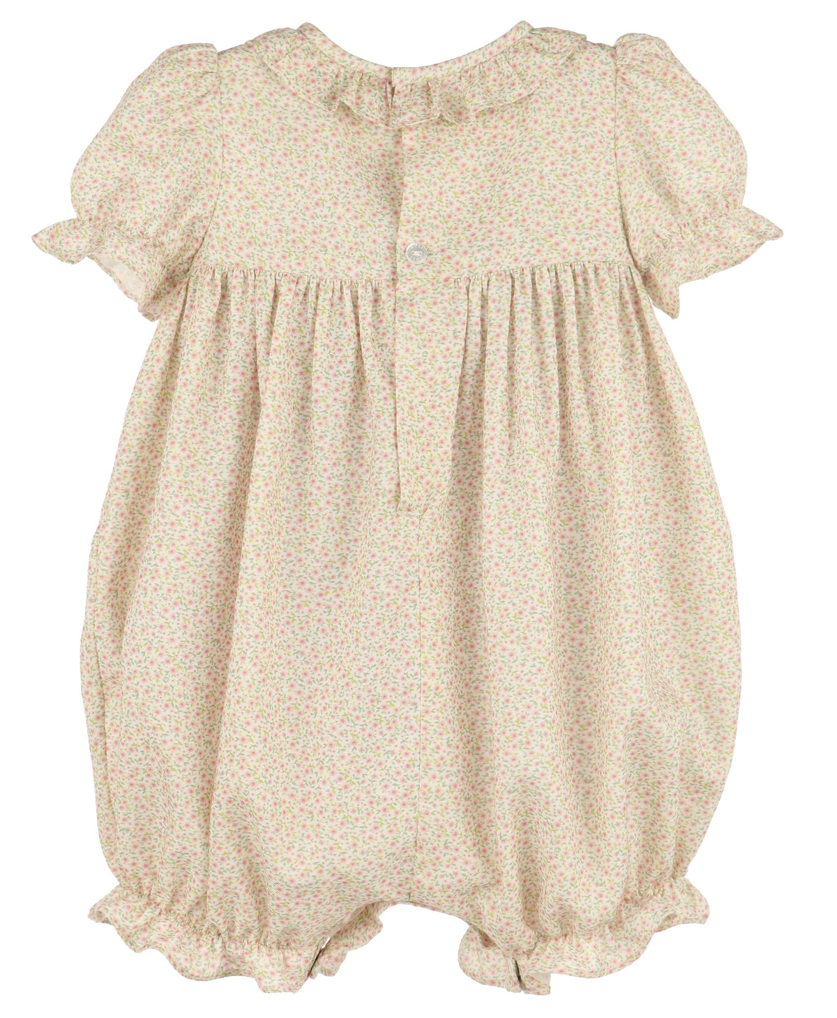 Casero & Associates Harvest Floral Smock Bubble, Pink - Little Miss Muffin Children & Home