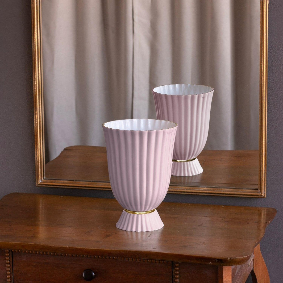 Beatriz Ball Encanto Vienna Medium Vase in Camellia & White - Little Miss Muffin Children & Home