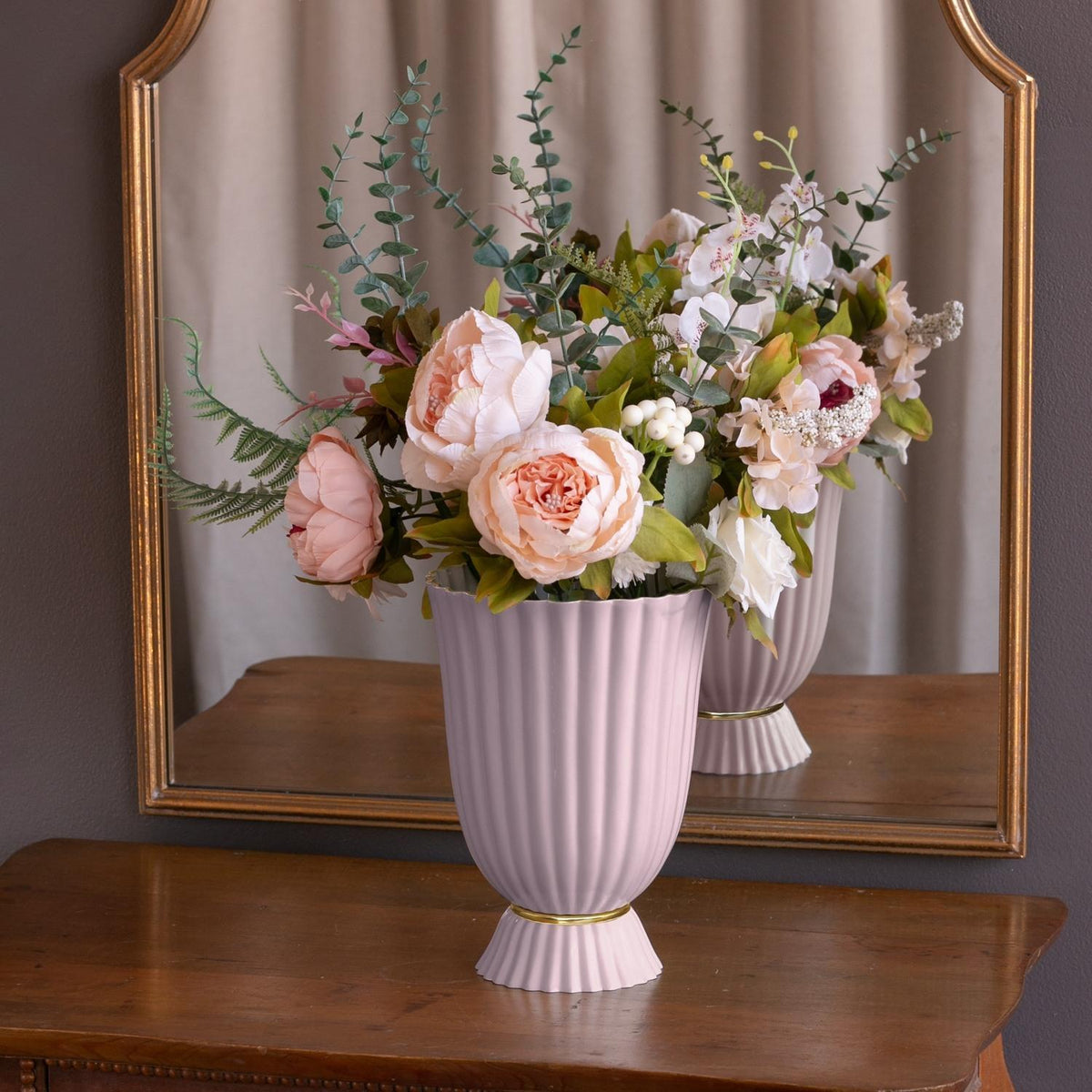 Beatriz Ball Encanto Vienna Medium Vase in Camellia & White - Little Miss Muffin Children & Home
