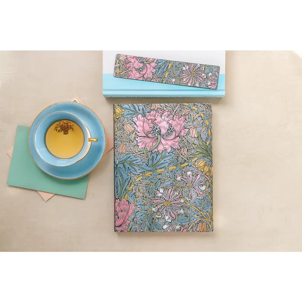 Paperblanks Morris Pink Honeysuckle Hardcover, Ultra/Lined