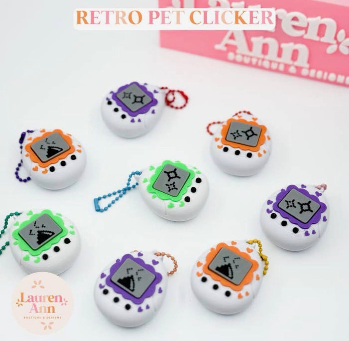 Lauren Ann Boutique & Designs Retro Pet Clicker - Little Miss Muffin Children & Home
