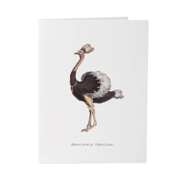 Margot Elena TokyoMilk Card Absolutely Fabulous Greeting Card - Little Miss Muffin Children & Home
