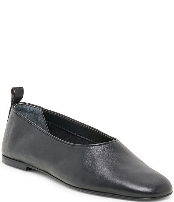 Dolce Vita Dolce Vita Kory Ballet Flats – Black Leather - Little Miss Muffin Children & Home