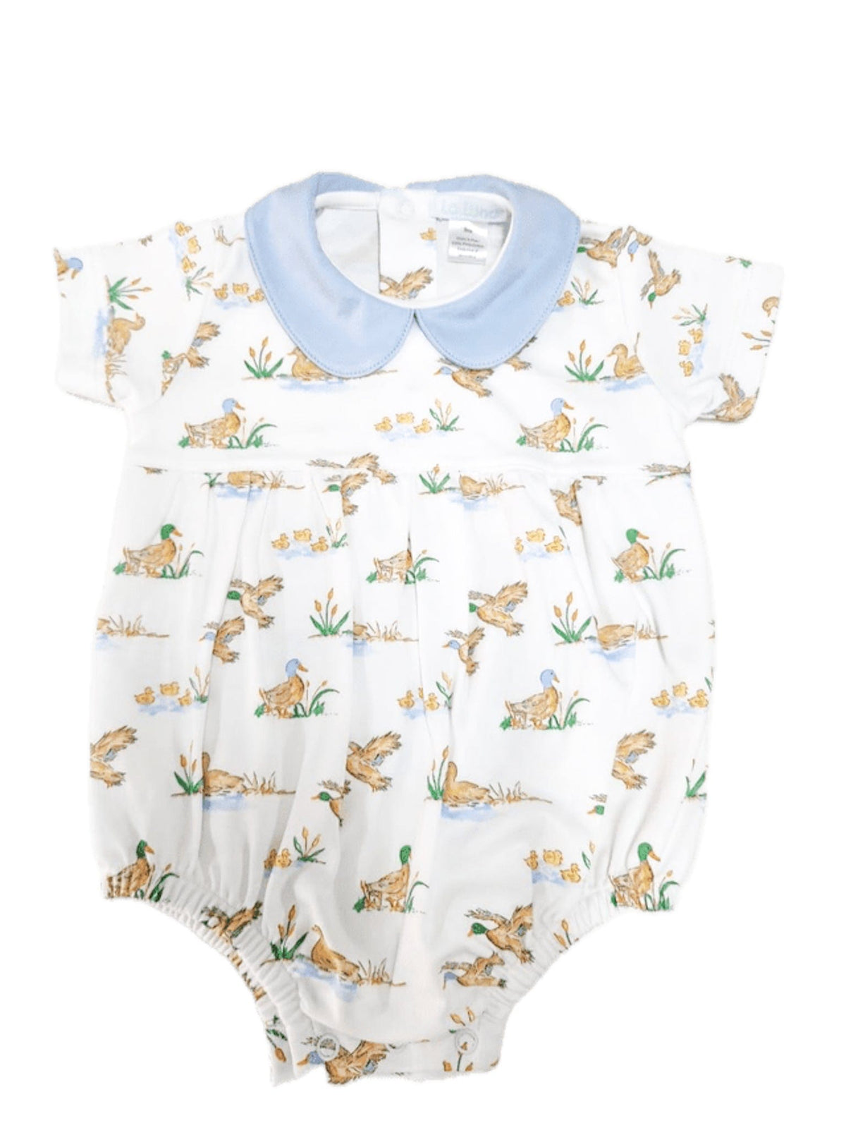 duck bubble blue collar