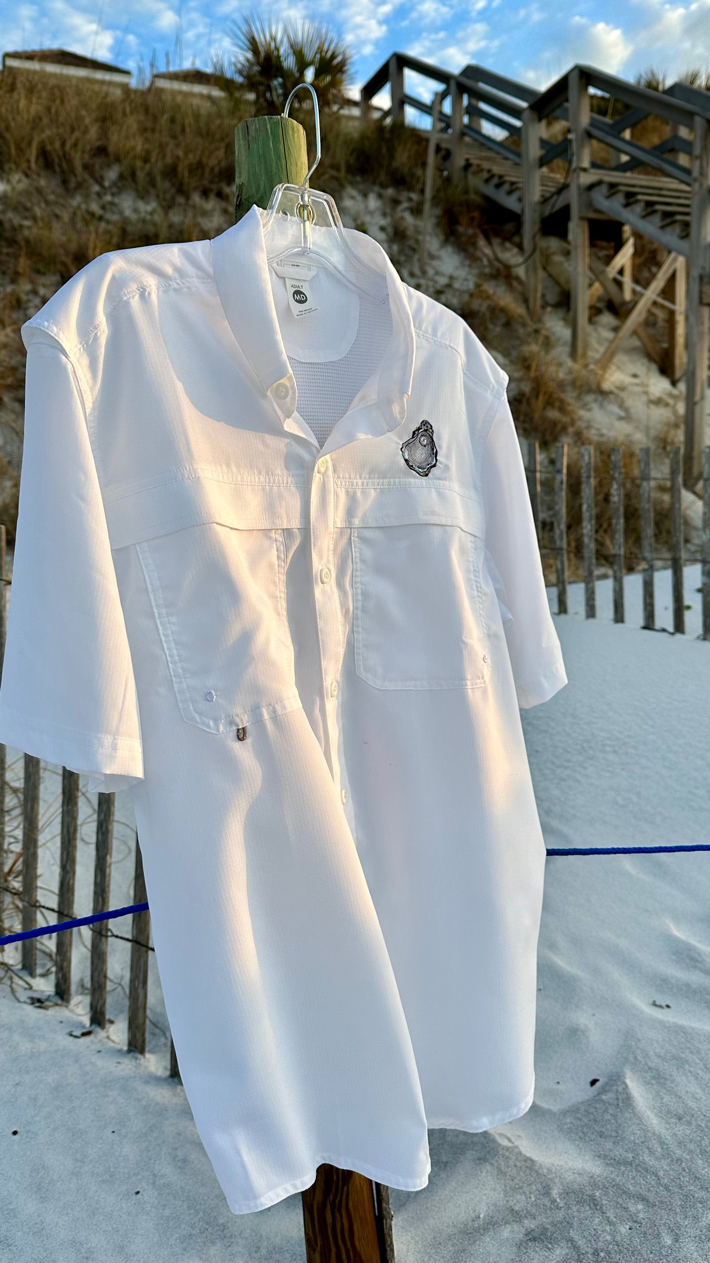 Whereable Art WHEREable Art Oyster Fishing Shirt - Little Miss Muffin Children & Home