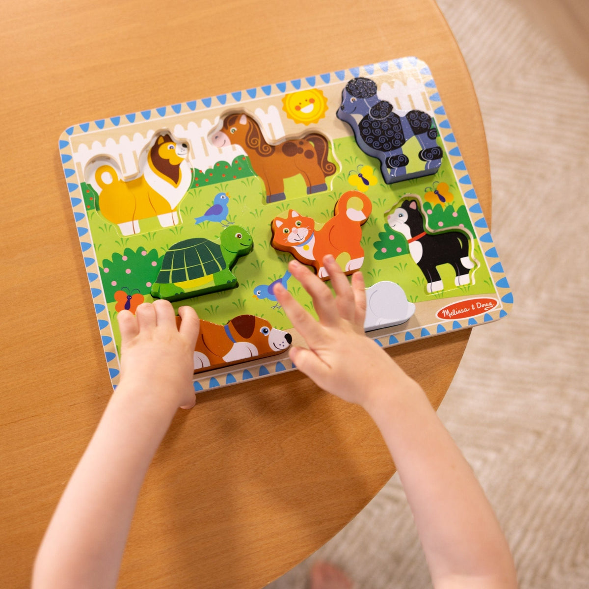 Melissa & Doug Melissa & Doug Pets Chunky Puzzle - Little Miss Muffin Children & Home