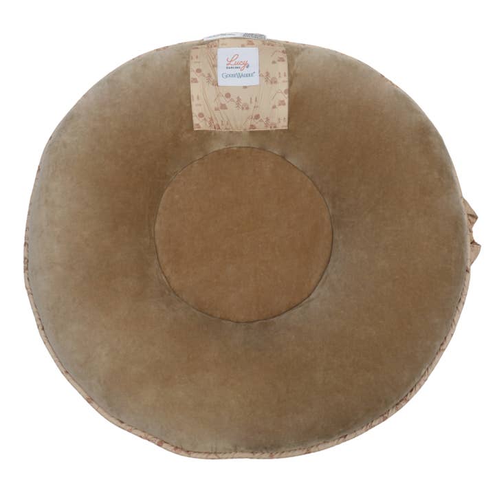 Goosewaddle + Pello Little Camper 34" Diameter Round Lucy Darling Children's Floor Cushion - Little Miss Muffin Children & Home