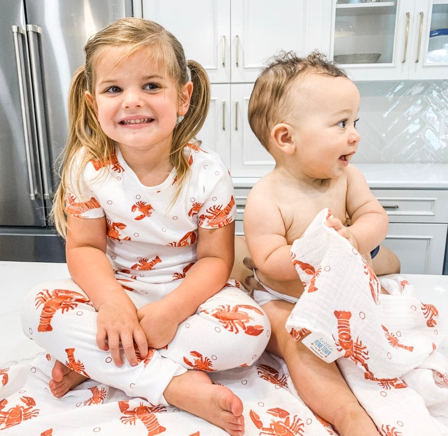 Little Hometown Little Hometown Crawfish -Heads or Tails Pajamas - Little Miss Muffin Children & Home
