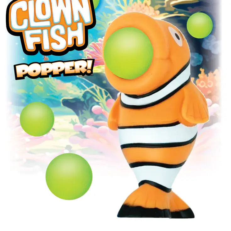 Hog Wild Toys Hog Wild Clownfish Popper Foam Ball Blaster - Little Miss Muffin Children & Home