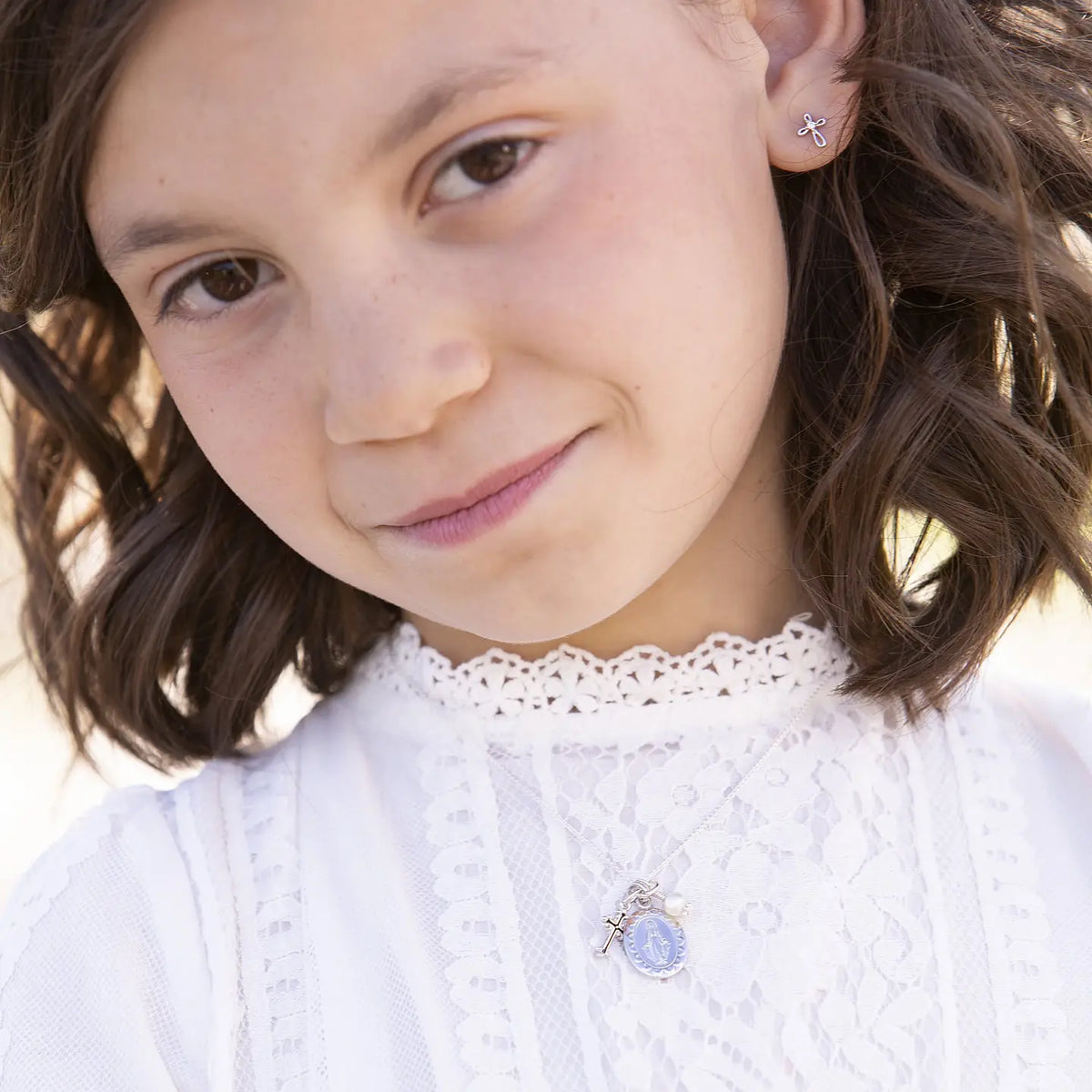 Cherished Moments Miraculous Medal Necklace - Little Miss Muffin Children & Home