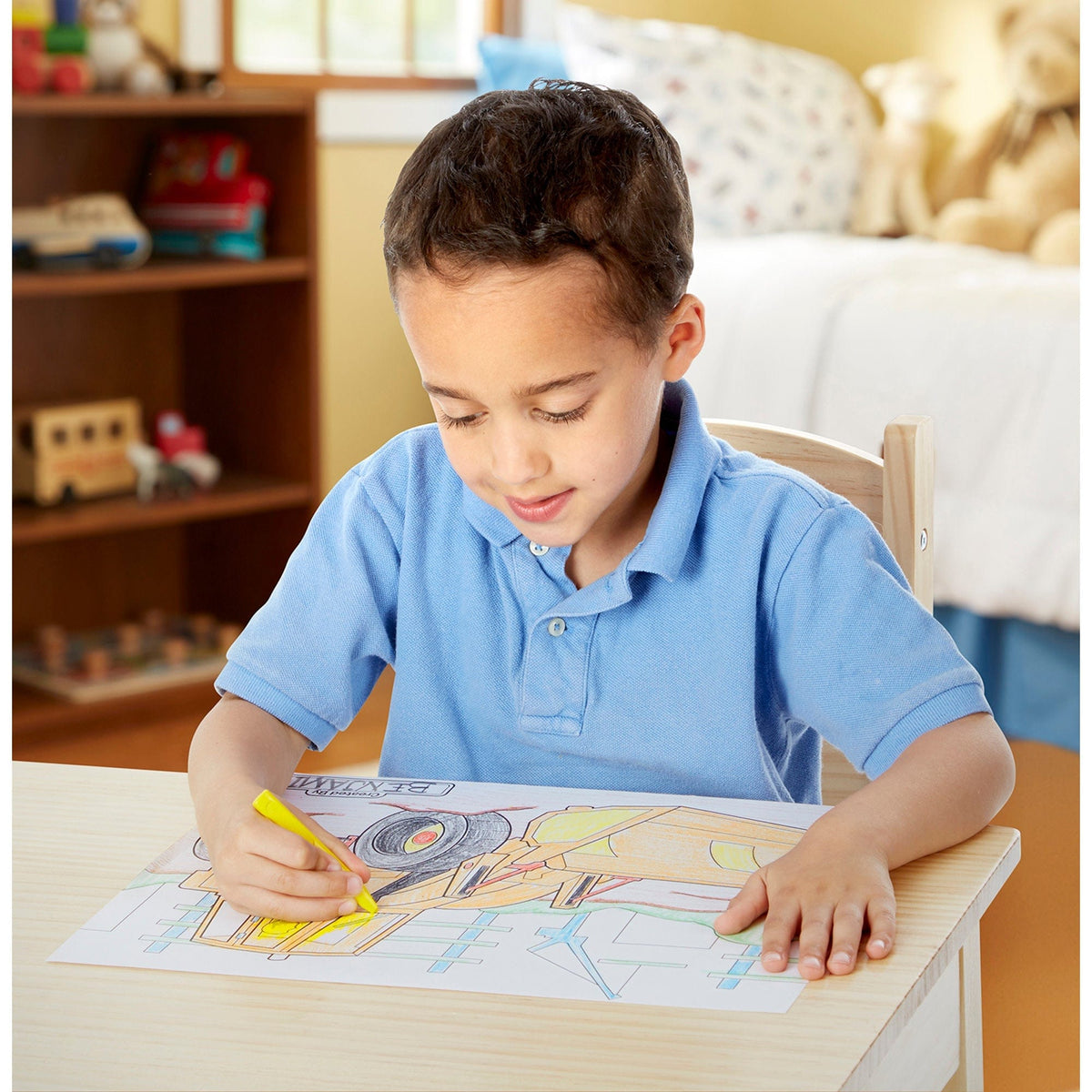 Melissa & Doug Melissa & Doug 11x14 Jumbo Coloring Pad Blue - Little Miss Muffin Children & Home