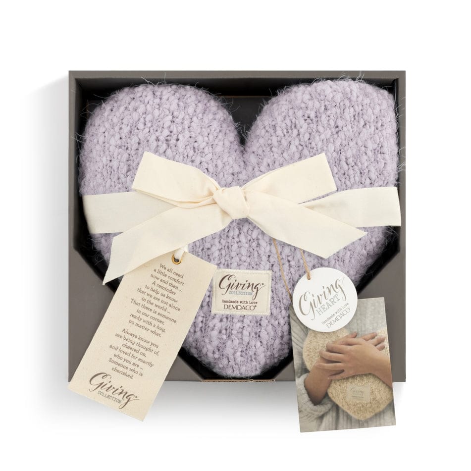 Demdaco The Light Purple Giving Heart Weighted Pillow - Little Miss Muffin Children & Home