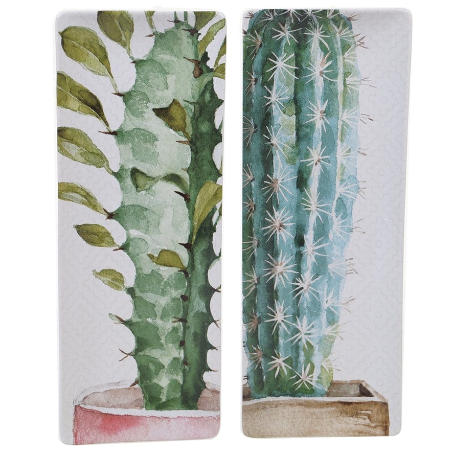 Certified International Certified International Cactus Verde Rectangular Platter 16"x6", Available in 2 Styles - Little Miss Muffin Children & Home