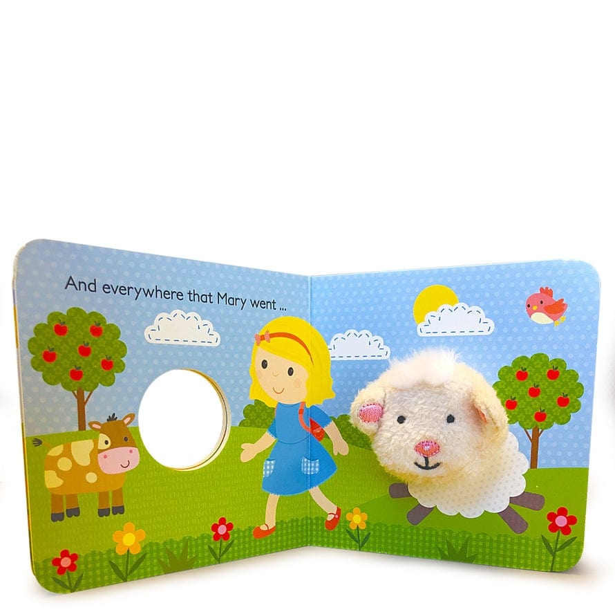 Cottage Door Press Mary Had a Little Lamb Nursery Rhyme Finger Puppet Book - Little Miss Muffin Children & Home