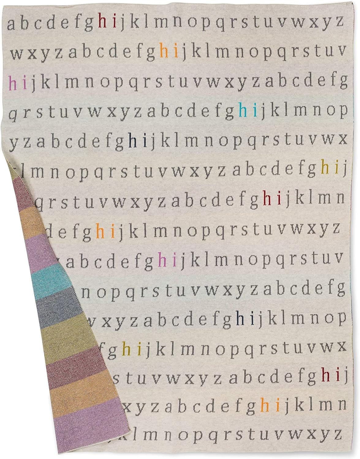Abbott Abbott A to Z Throw Blanket - Little Miss Muffin Children & Home