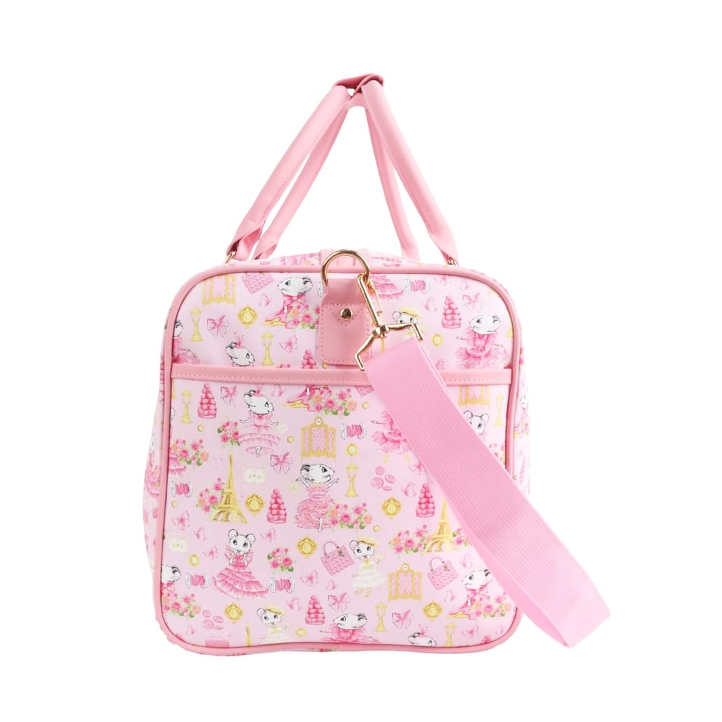 Pink Poppy Pink Poppy Claris the Chicest Mouse in Paris Duffle Bag - Little Miss Muffin Children & Home